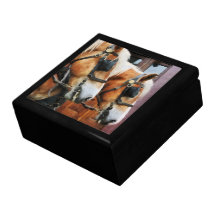Clydesdale Closeup Keepsake Box