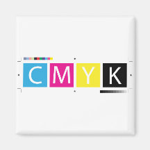 CMYK Pre-Press Colours Magnet