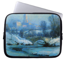 Cnetral Park in WInter Computer Sleeves