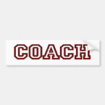 Coach Bumper Sticker