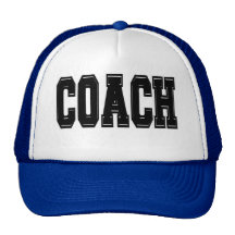 Coach T-shirts and Gifts. Trucker Hats