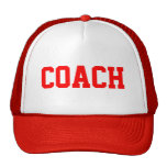 COACH Trucker Hat {Red}
