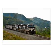 Coal Train Post Cards