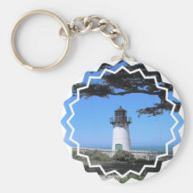 Coastal Lighthouse  Keychain