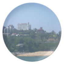 Coastal Views - Santander, Spain plates