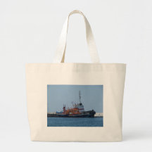 Coastguard Boat And Tug Boat Tote Bag