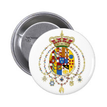 Coat  Arms Kingdom of Two Sicilies Official Italy Pin