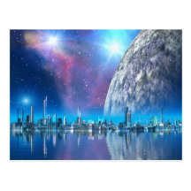 Cobalt Island Cities of the Future Postcard