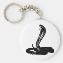 Cobra - black key chains