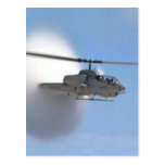 cobra helicopter postcard
