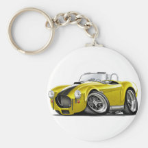 Cobra Yellow-Black Car Keychains