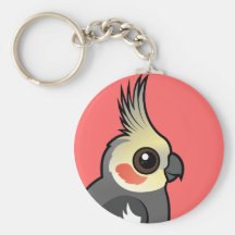 Cockatiel Keychain