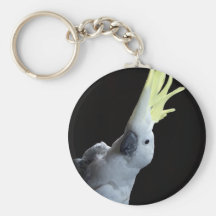 Cockatoo Parrot Keychains