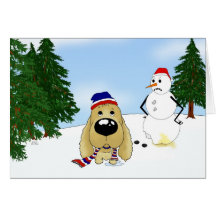 Cocker Spaniel Christmas Cards