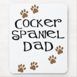 Cocker Spaniel Dad for Dog Dads Mouse Mats