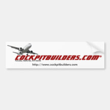 Cockpitbuilders Bumper Sticker