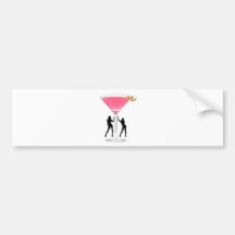 Cocktail Dancers Bumper Sticker