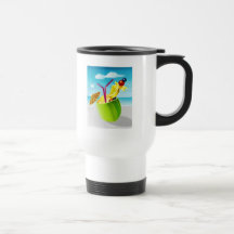 Cocktail in a Coconut Mugs