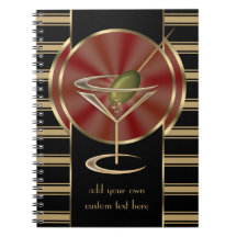 Cocktail Lounge Note Books