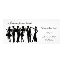 Cocktail Party People Personalised Invitation