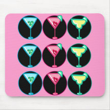 Cocktails Mouse Pad