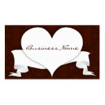 Cocoa Orlee Heart Business Card