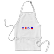 Code Flag Chase Aprons