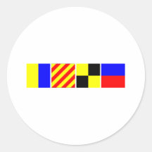 Code Flag Kyle Stickers
