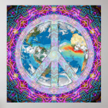 Coexist  - Peace on Earth Posters