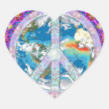 Coexist  - Peace on Earth Stickers