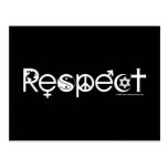 Coexist With Respect Postcard