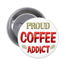Coffee Addict Button