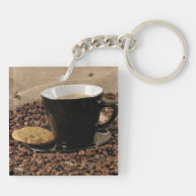 Coffee and biscuit