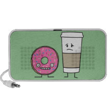Coffee and Donut iPod Speakers