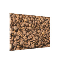 Coffee Background Stretched Canvas Prints