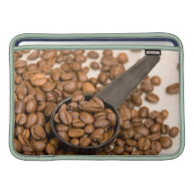 Coffee Beans Background MacBook Air Sleeves