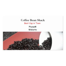 Coffee Beans Business Card Templates
