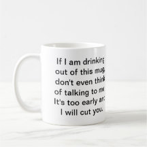 Coffee Before Safe Conversation Coffee Mugs