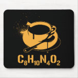 Coffee C8H10N4O2 Mousepad