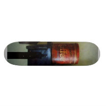 Coffee Can and Coffee Grinder Skate Board Deck