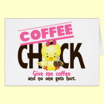 Coffee Chick 4 cards