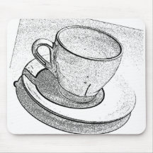 Coffee Cup Mouse Mat