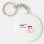 Coffee Diva Keychain