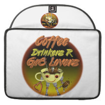 Coffee drinkers R better lovers MacBook Pro Sleeve