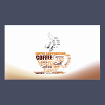 Coffee House Cafe Restaurant Business Card - Mug business cards