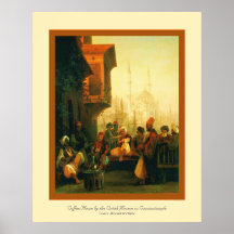 Coffee House~ Ivan Aivazovsky Print