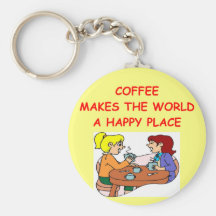 coffee keychain
