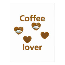 Coffee Lover Post Cards