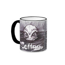 Coffee Monster - Deep One - Ringer Mug