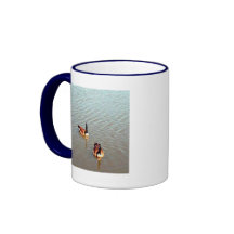 Coffee Mug "Share the Light" Birds on Water